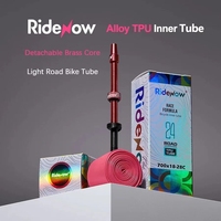 RideNow 24g External Thread Tpu Inner Tube/Normal Valve Tube 700x18-32c Ultralight Road Bike inner Tire