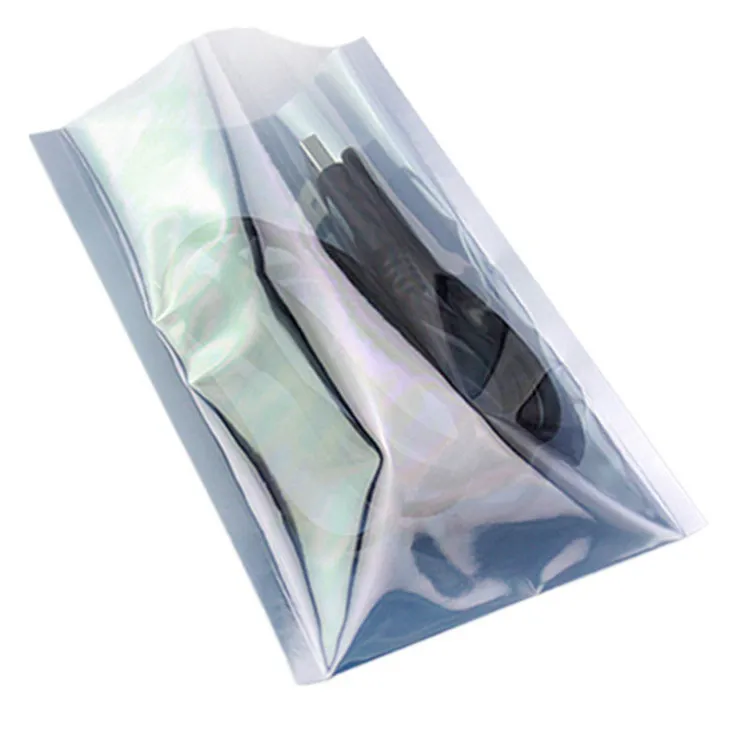 100PCS Open Top Anti Static ESD Shielding Bag Anti-static Instrument Phone Hard Disk Memory Module Cards Video Mainboard Pouches