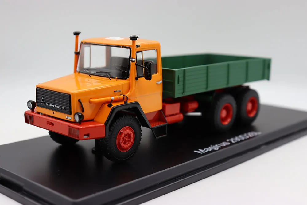 NEW SSM 1:43 Scale Modles Magirus 290D26L Flatboad USSR Truck SSM1287 For collection gift