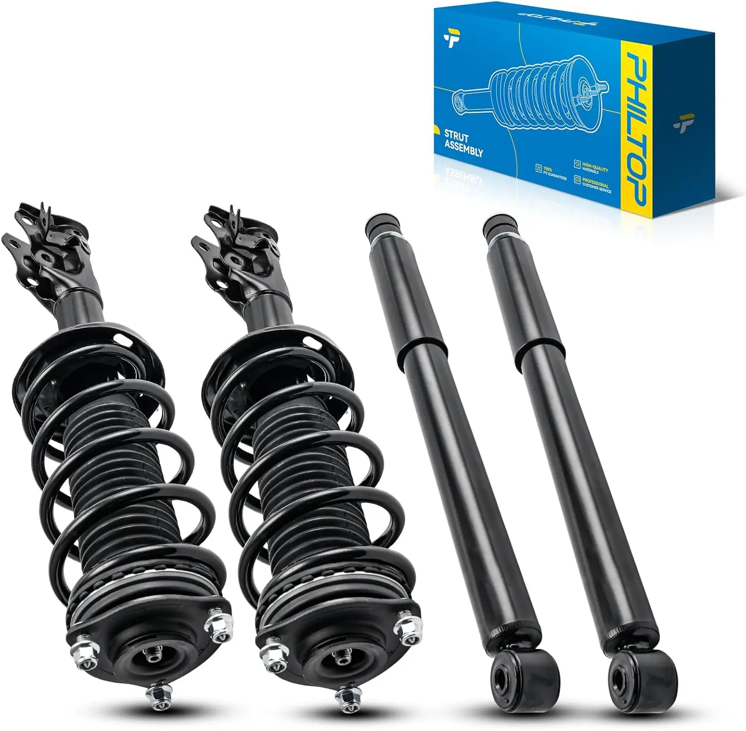 

Передние и задние стойки в сборе для Civic 1.8L (Coupe) 2009-2011 Civic DX/EX/LX (Coupe), 172285/172284/5504 * 2 (38023) Com 2006–2011 гг.