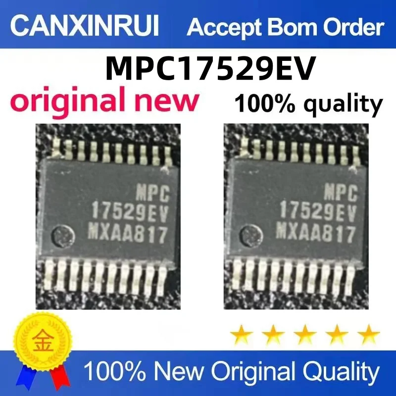 

MPC17529 MPC17529EV SSOP20 package 17529EV integrated circuit IC is newly imported