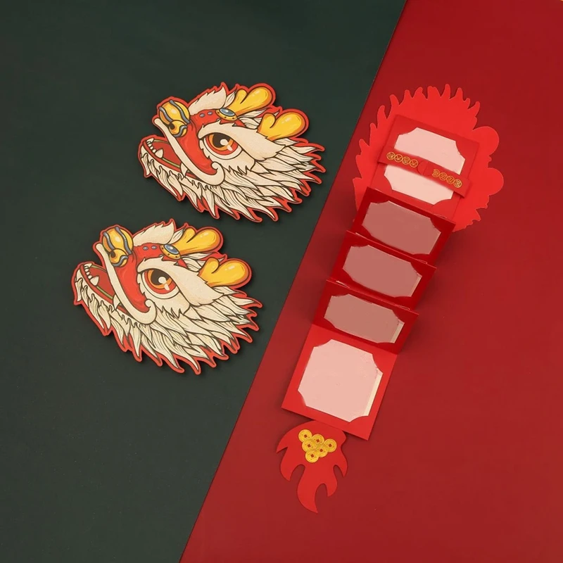 12 Stück rote Umschläge falten roten Umschlag Glücks geld Umschlag, chinesische Neujahr rote Umschläge, neues Jahr rotes Paket