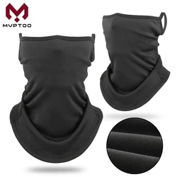 1/2PCS Winter Warm Bandana Half Face Mask Hang-Ear Neck Warmer Gaiter Tube Scarf Windproof Ski Fishing Neckerchief Headband Men