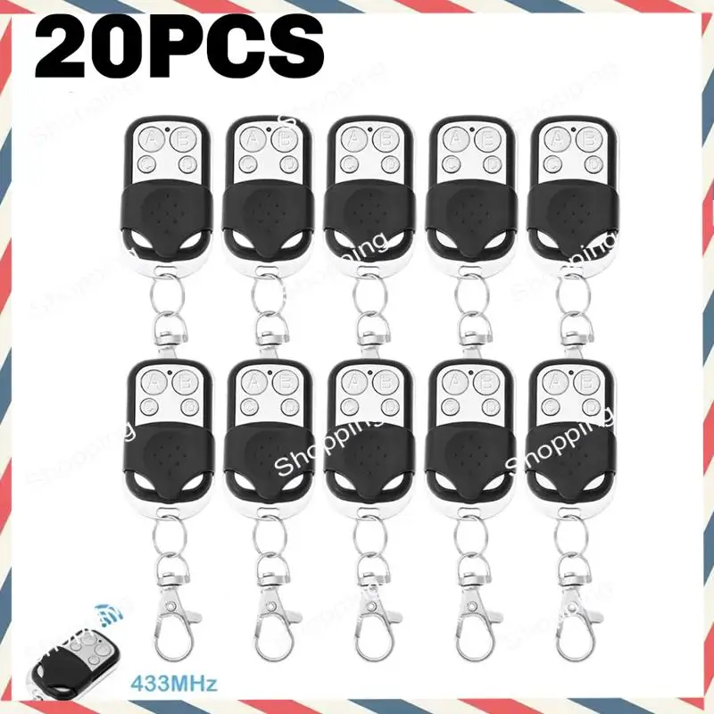 

M20K 20 Pcs Garage Door Remote Control 433Mhz For Car Garage Door For Gates And Garages Easy Setup