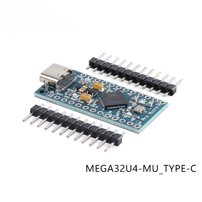 Placa de desarrollo Micro profesional ATMEGA32U4-MU Módulo de placa de desarrollo de microcontrolador MICRO/TYPE-C