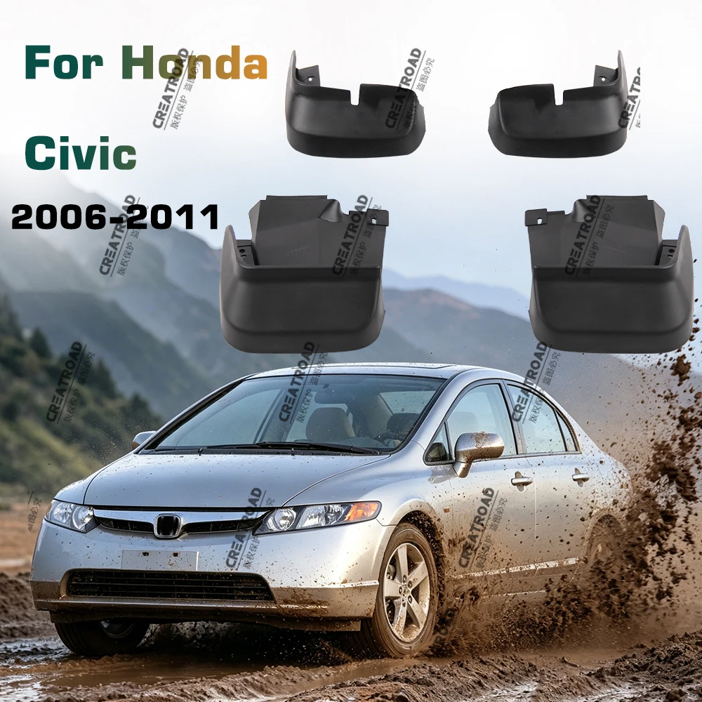 Für Honda Civic Kotflügel Kotflügel Schmutz fänger Schutz Spritz klappe Kotflügel Autozubehör