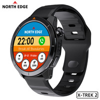 NORTH EDGE 2025 X-TREK 2 GPS Sports Smart Watch HD AMOLED Screen Compass Barometer Altitude 3ATM Fitness Tracking Smartwatch