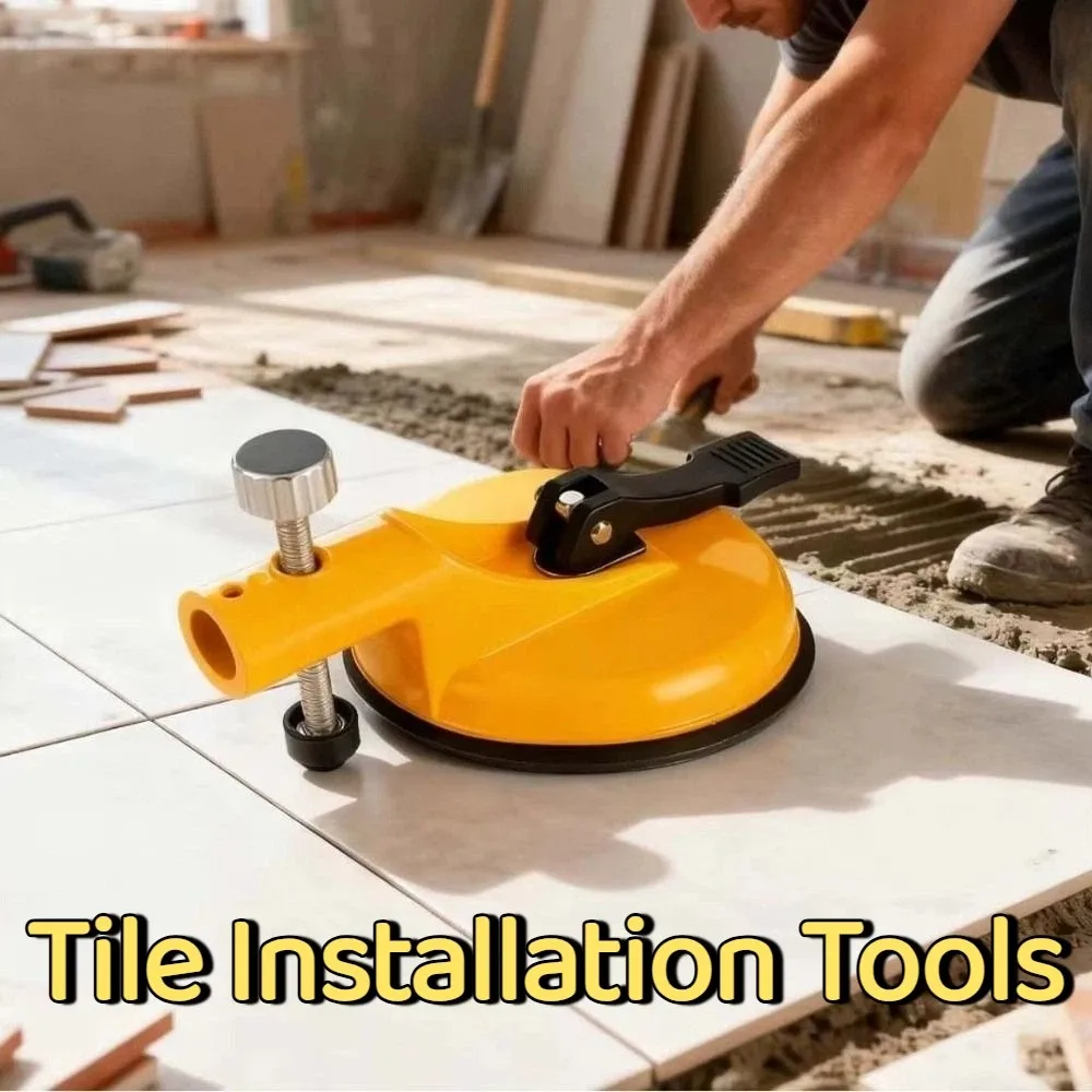 

Инструменты для укладки плитки на присосках: регулируемый фиксатор из алюминиевого сплава для каменных плит и панелей, угловой выравниватель