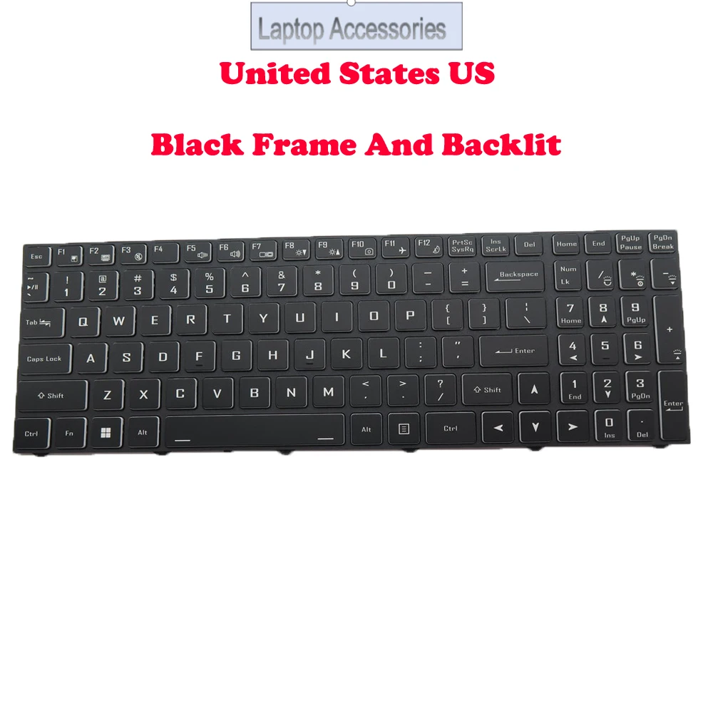 HJ Клавиатура с подсветкой для ноутбука Gigabyte G5 G7 ME KE GE KF MF KF5 MF5 RC57 Английский США Японский JP Португалия PO Русский RU Черный HJ Клавиатура с подсветкой для ноутбука Gigabyte G5 G7 ME KE GE KF MF KF5 MF5 RC57 Английский США Японский JP Португалия PO Русский RU Черный