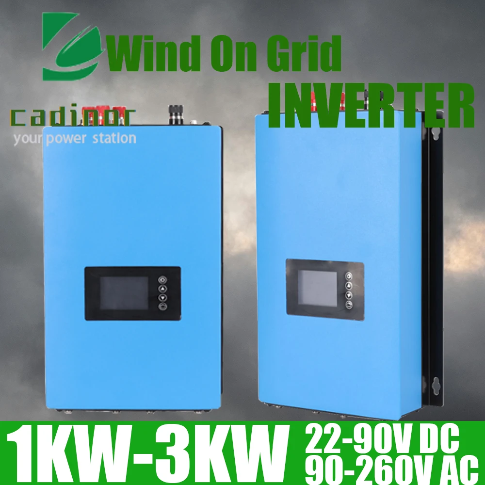 

CADINOR Pure Sine Wave Inverter 1000W 20000W 3000W Power DC 24V to AC 220V Voltage 50HZ 60HZ Converter Wind Solar Car Inversor