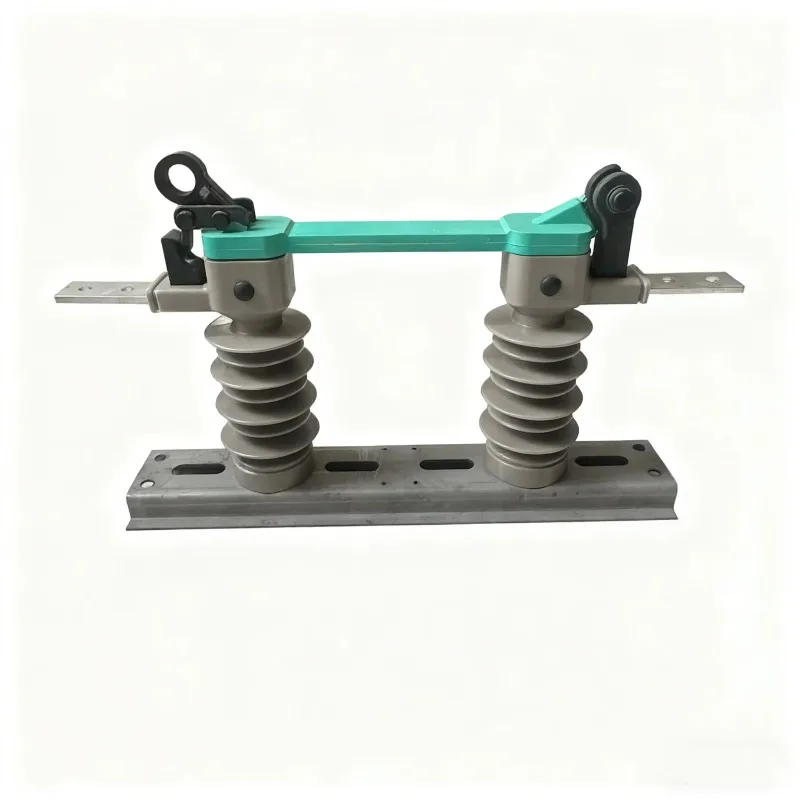 Silicone rubber composite insulated disconnector 50 60 Hz for industrial power distribution high voltage safety switchgear