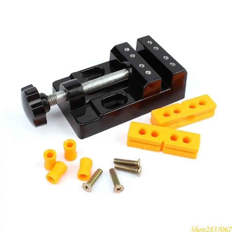 Mini Table Vise Jaw Carving Clamp Drill Press Vice Clip Adjustable Tools 831F