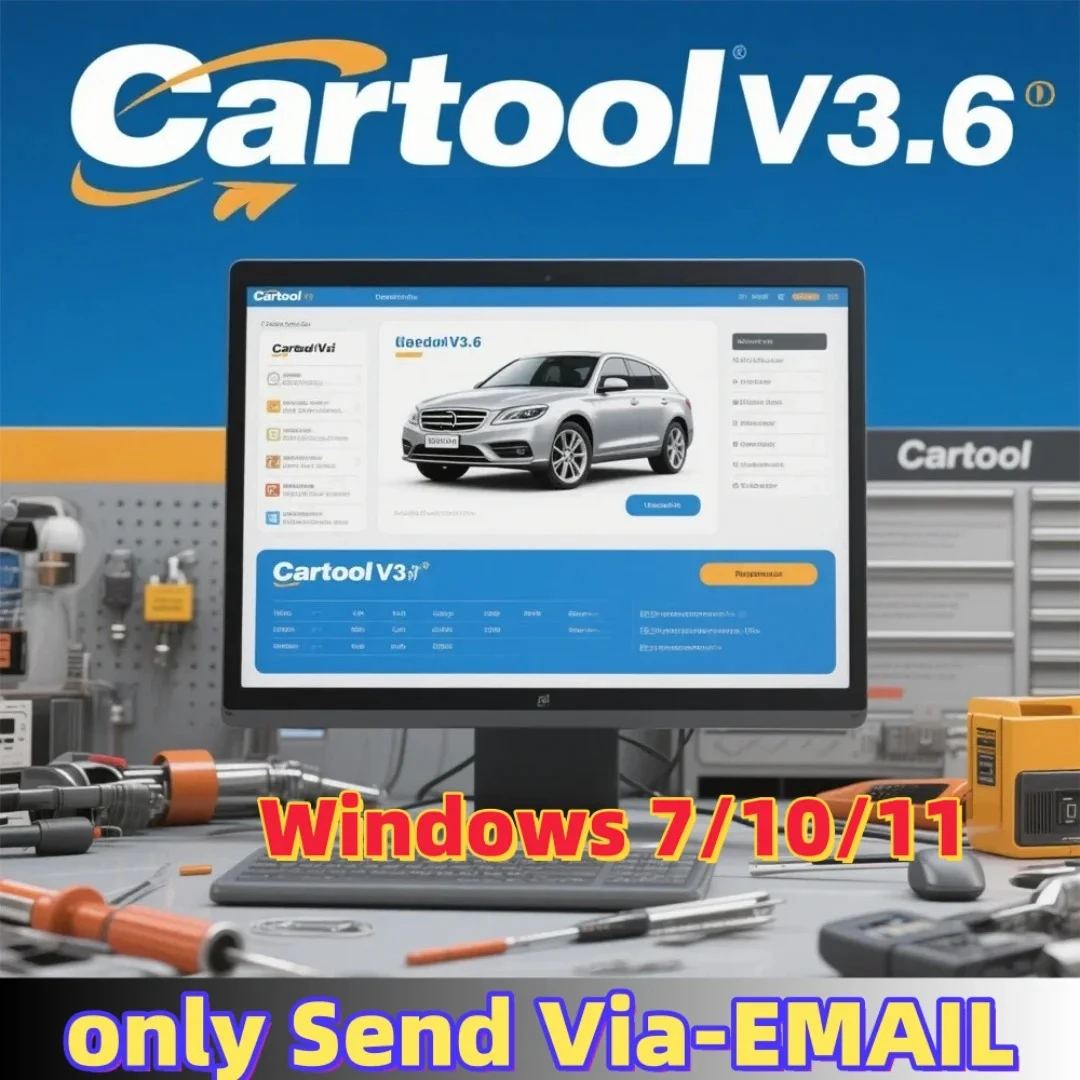 

2025 hot sale CarTool 3.6 Car tool for Immo and Airbag Reset Car repair software Windows 7/10/ 11