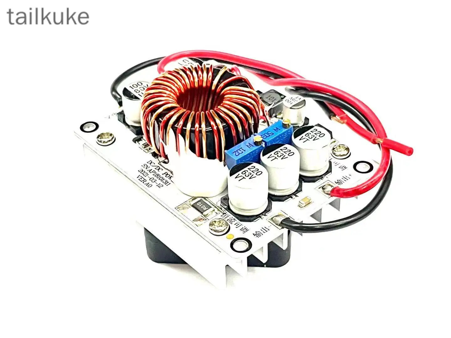 DC Step-Up/Step-Down Constant Voltage Constant Current Output Adjustable Charging LED Power Module 10-70V Input to 2.5-58V Outpu