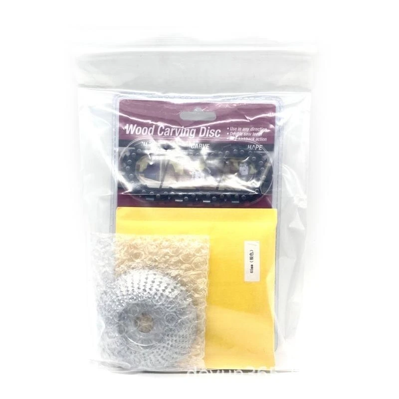 Muela angular multifunción, disco tallado madera 6T, 4 Uds., disco cadena amoladora 22T para pulir y tallar,