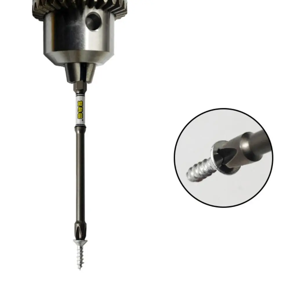 

Нескользящая ударная крестовая отвертка Ударопрочная отвертка с шестигранным хвостовиком Износостойкая крестовая отвертка с пакетной головкой 50-150 мм