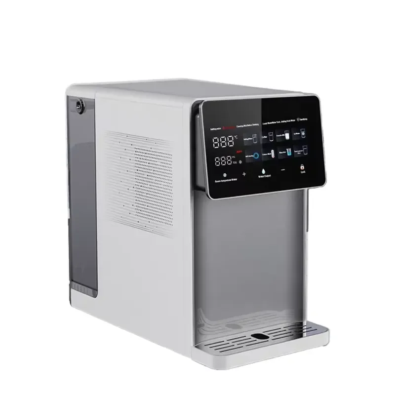 Automatic Cleaning Reverse Osmosis Water Filter High Flow Hot Cold Water Dispenser Quiet Operation RO Filter for Home Bedroom