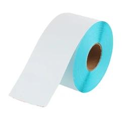 HSPOS Thermal Label Paper Continuously Prints Self-Adhesive Barcode Paper Label Printing Paper 30 50 60 80 100 105mm