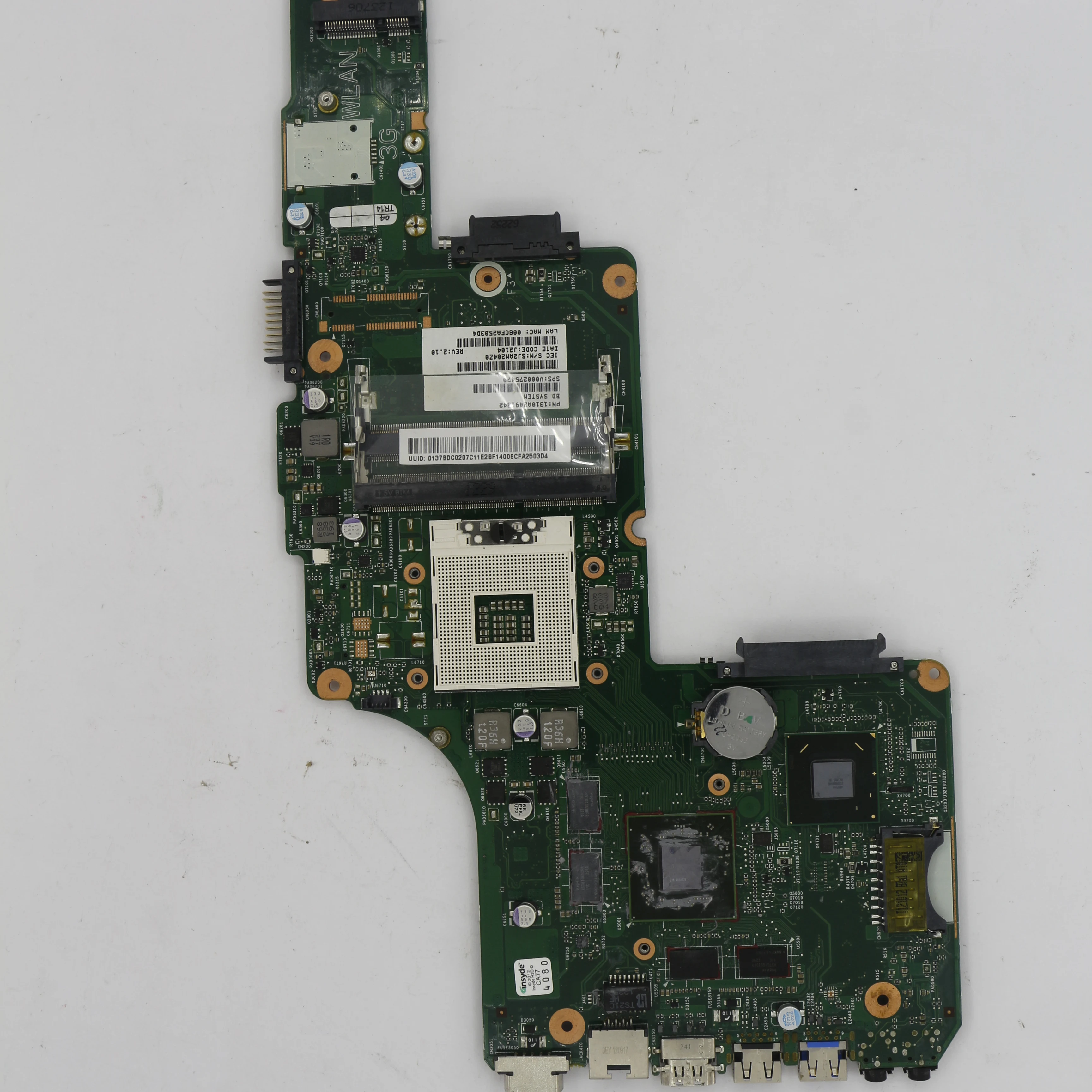 V000275470 uma Motherboard 6050A2491301 for Toshiba Satellite L855 L850 Laptop