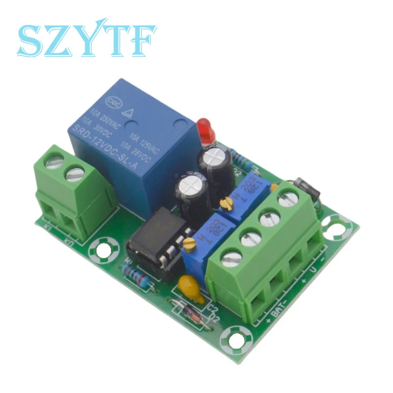 XH-M601 12 فولت وحدة تحكم شاحن بطارية مزدوج الإدخال بالطاقة الشمسية والتيار المتردد، لوحة توزيع الطاقة الأوتوماتيكية لبطارية الرصاص الحمضية