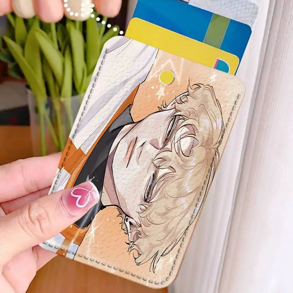 The F-Foxhole C-Court books Premium PU Leather Card for Daily Use Holder Card Case with Metal Carabiner Customizable Design
