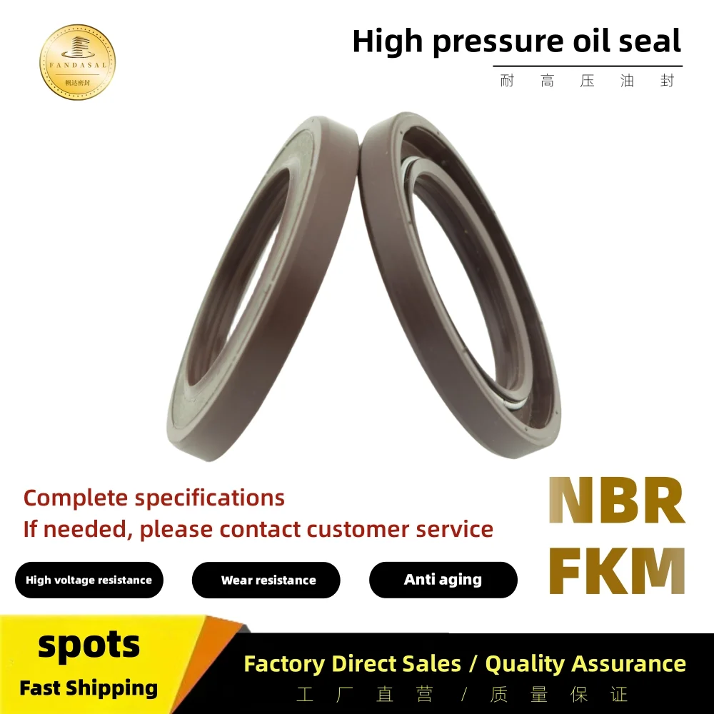 

FKM 18*30*6/19*30/35*6/9mm high-pressure skeleton shaft oil seal BAB/BAF hydraulic pump gasket sealing ring automotive parts