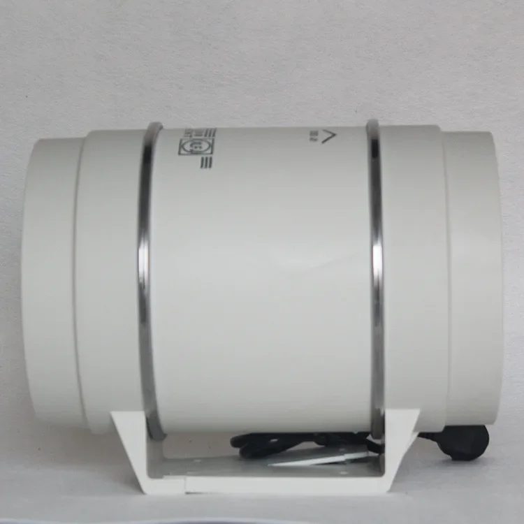 พัดลมดูดอากาศในแนวทแยงขนาด 10 นิ้ว พัดลมดูดอากาศอุตสาหกรรม พัดลมดูดอากาศแบบวงกลม บริสุทธิ์พัดลมดูดฝุ่น