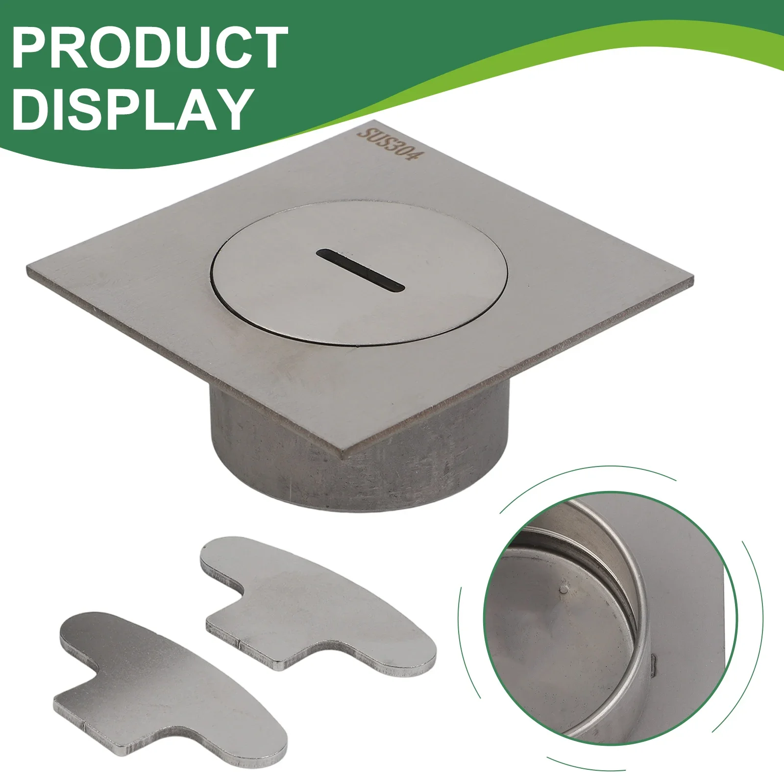 304 Stainless Cleanout Drain Pipe Cleanout Modern Design Sturdy Material User-friendly Easy Installation Efficient Drainage
