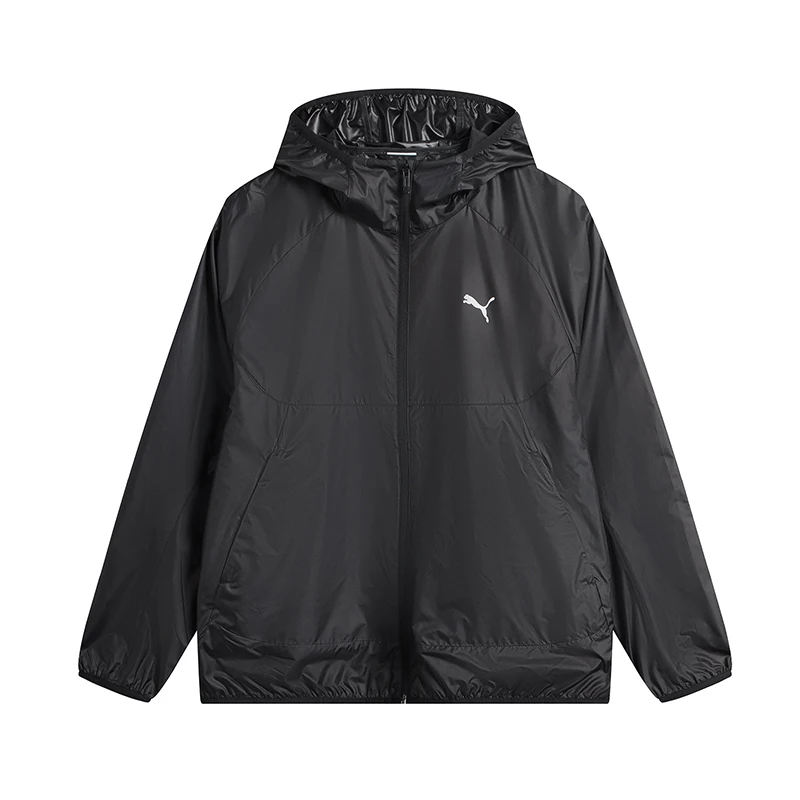 

Puma Black Spring and Autumn Sportswear Casual Hooded Jacket Men's and Women's Clothing 68755401