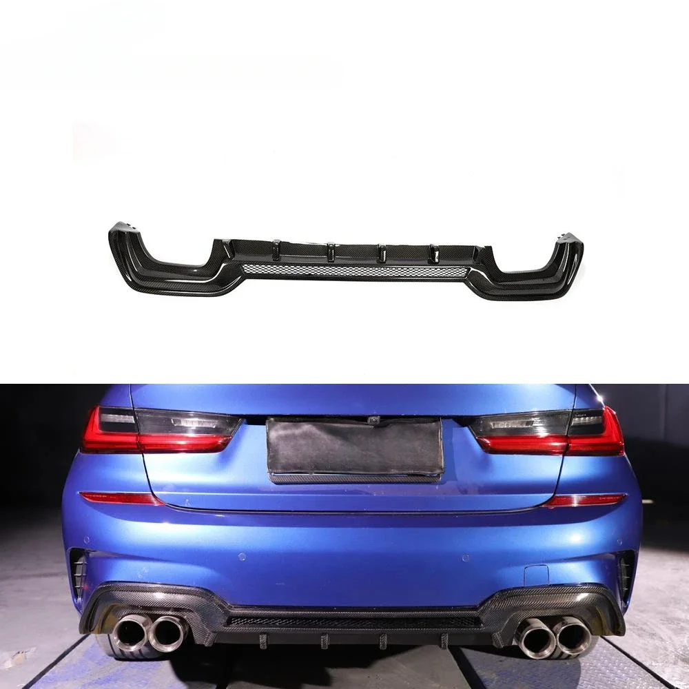 

Carbon Fiber NEW 3 Series G20 Rear Diffuser Lip for BMW G20 330i M340i Sedan 2019-2020