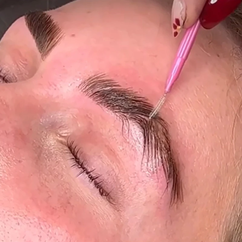 10/50PS Tragbare Mini Augenbraue Pinsel Einweg Wimpern Stirn Lifting Pinsel Applikatoren Lash Verlängerung Kamm Schönheit Make-Up-Tools – Detail 5