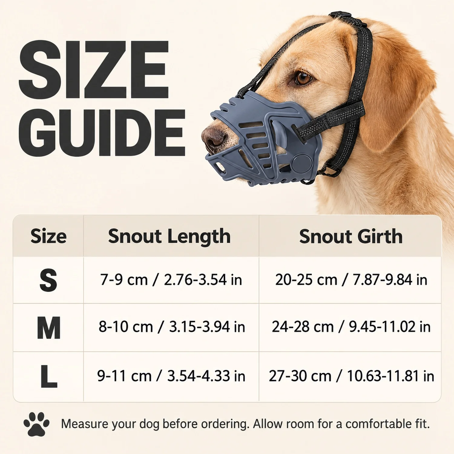 Adjustable Dog Muzzle Silicone Basket with Breathable Open Design Nylon Straps Dog Accessories for Walking Grooming and Training