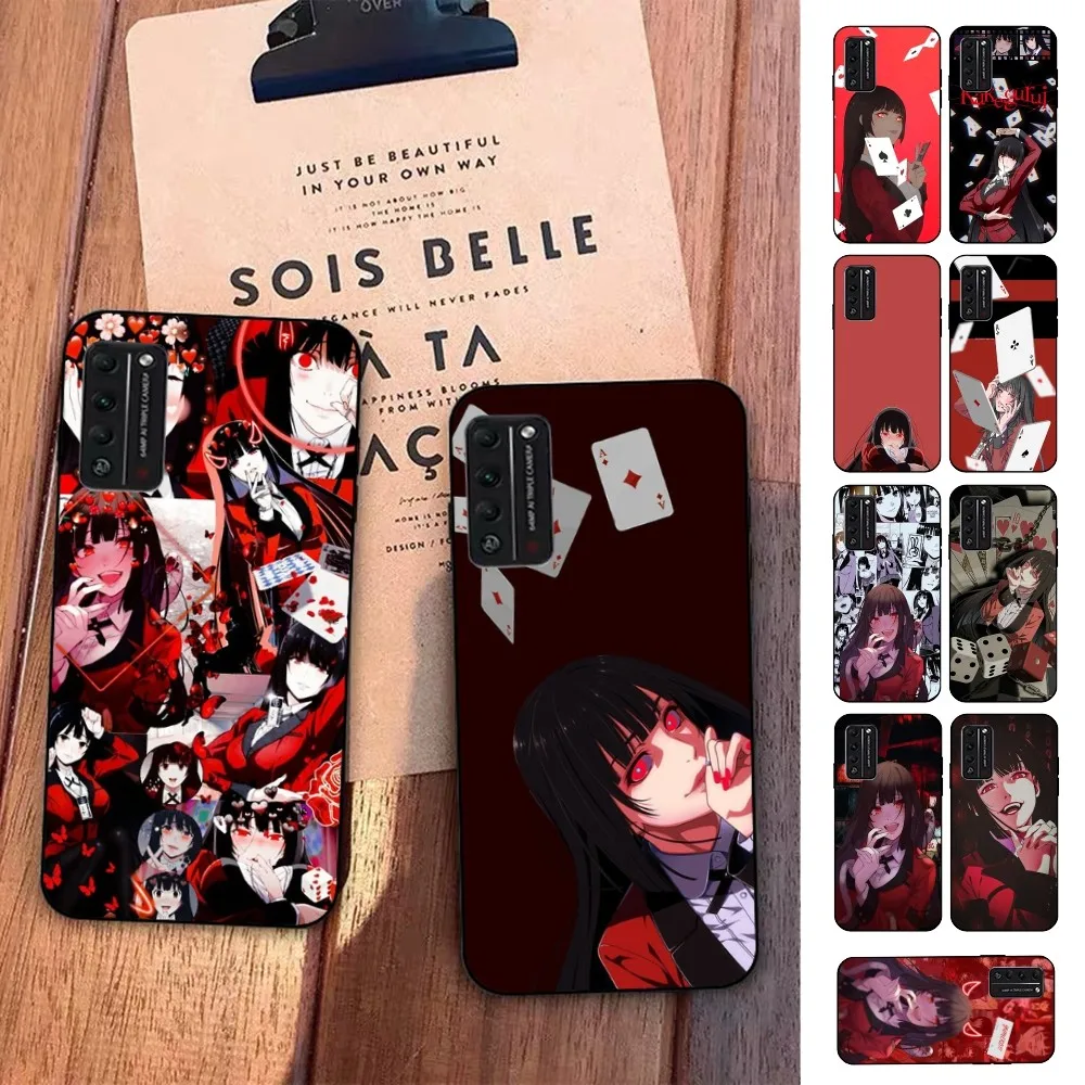 

Japanese Anime Kakegurui Jabami Yumeko Phone Case For Huawei Honor 10 lite 9 20 7A 9X 30 50 60 70 pro plus Soft Silicone Cover