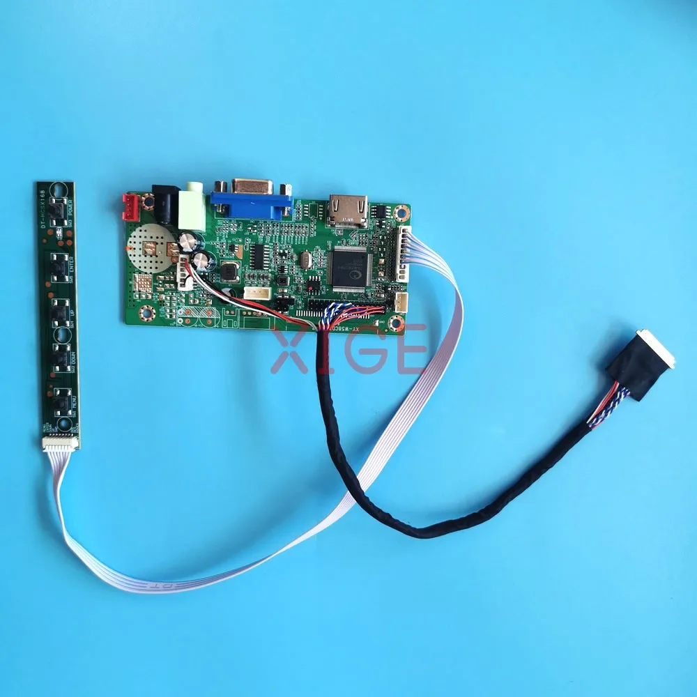

58C Driver Controller Board For LP156WH4(TL) LP156WH4-TLN1 DIY Kit HDMI-Compatible LVDS 40 Pin VGA 1366x768 15.6" Laptop Matrix