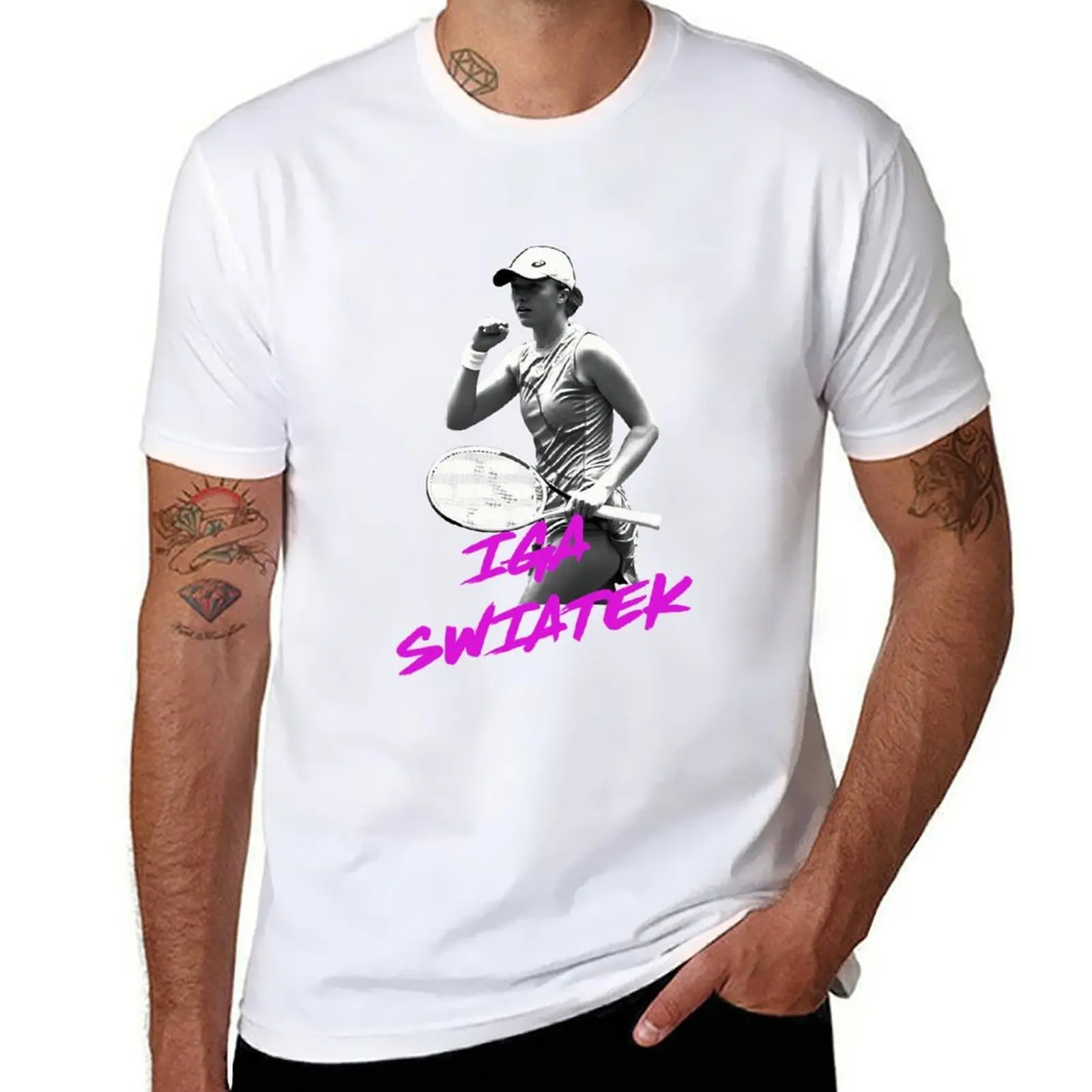 

Iga Swiatek T-Shirt man t shirts high quality luxury brand mens graphic t shirts T-Shirt