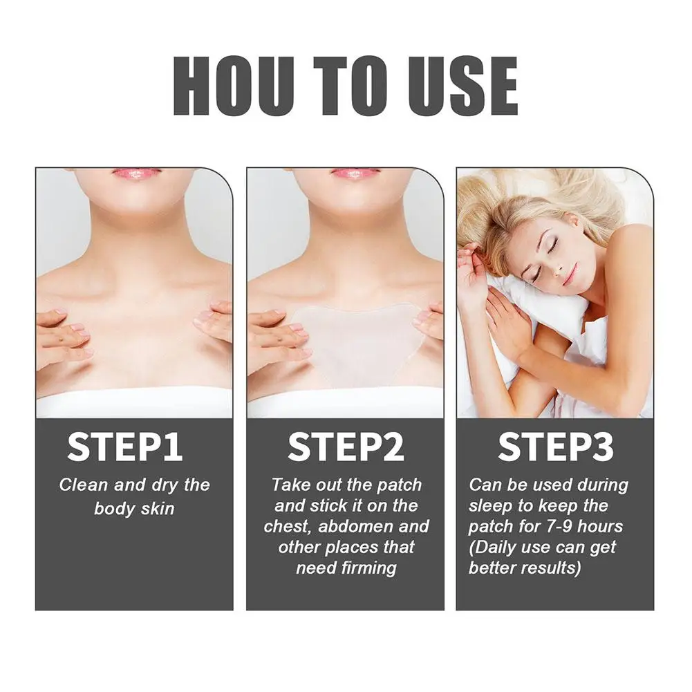 Toppe riutilizzabili per il viso degli occhi del torace cuscinetti di sollevamento trasparenti Beauty Women Anti-rughe Face Silicone Care strumenti per la pelle corpo J4x7