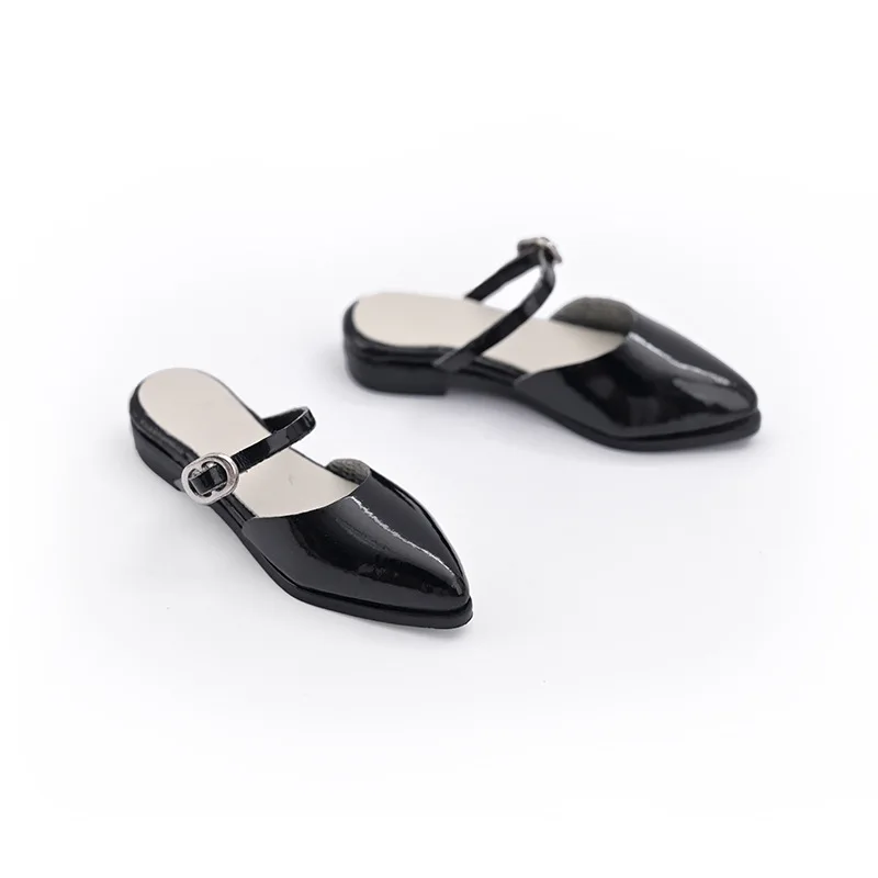 TCT-051 1/6 Weibliche Soldat Schuhe Modische Sandalen Hausschuhe Spitz Wohnungen 12 zoll Action Figur Körper Modell Spielzeug