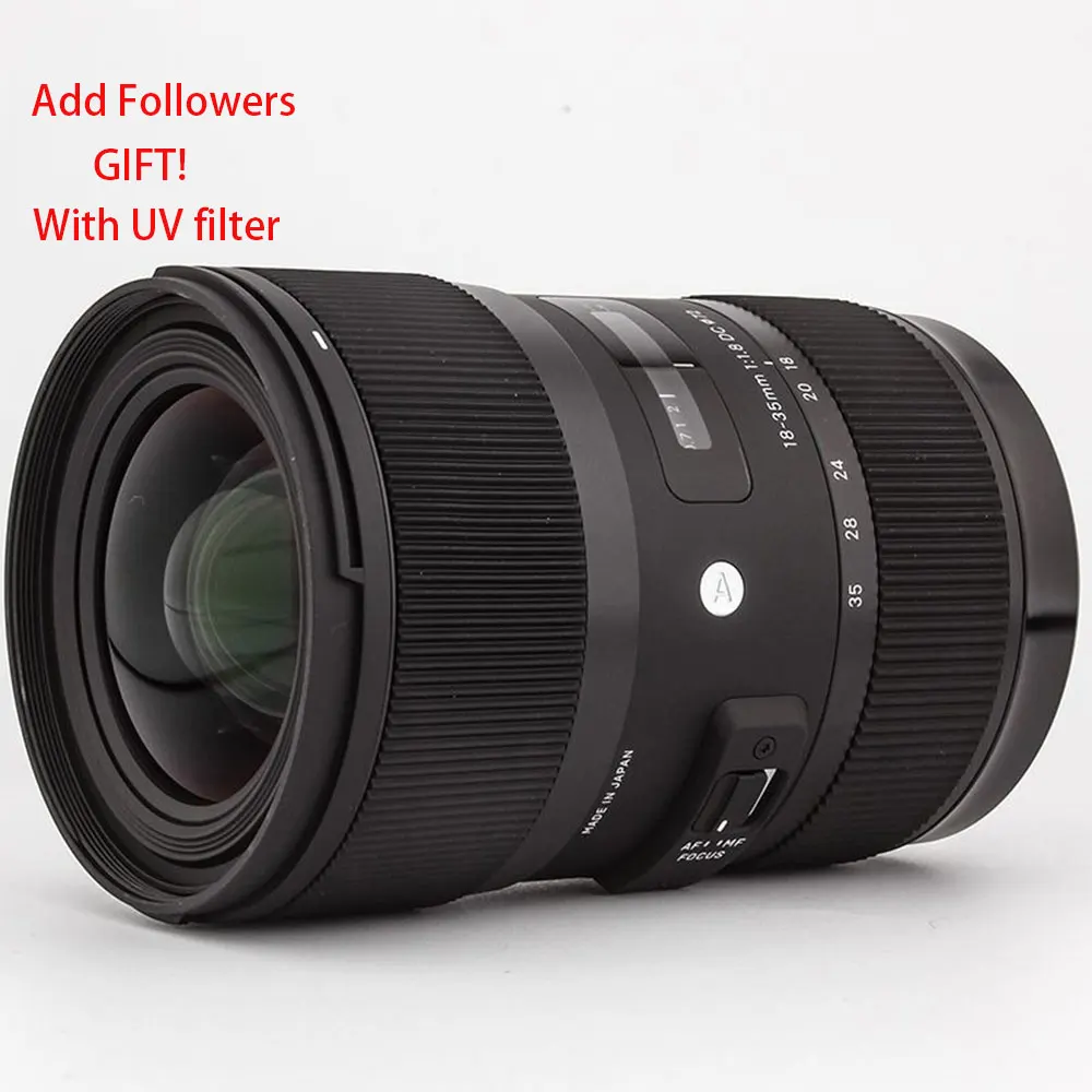 Sigma 18-35mm F1.8 DC HSM Art Lens for Canon Mount Nikon Mount