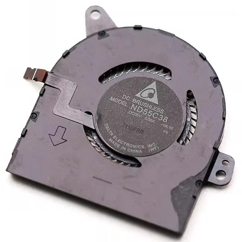 Novo ventilador cooler para DELTA ND55C38-16L10 5V 0,50A ultrafino notebook construído em ventilador de resfriamento turbo