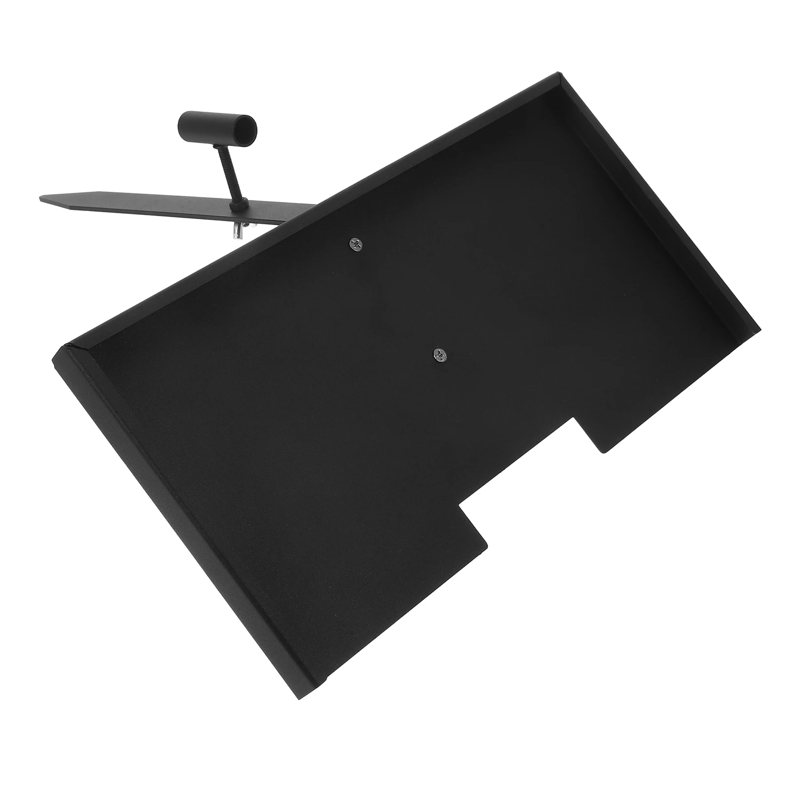 

Pet Commemorative Plaque Grave Marker Stand Holder Cemetery Decorations for Cat Iron Memorial Stone Stand Heavy