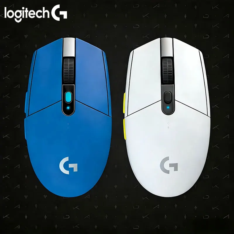 

Беспроводная мышь Logitech G304, матовая, нескользящая, эргономичная, удобная для длительного использования, подходит как для офиса, так и для игр