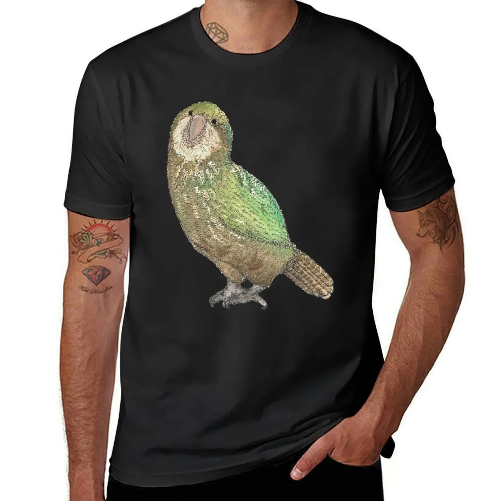 Kakapo T-Shirt boys whites plus sizes boys animal print t shirts men