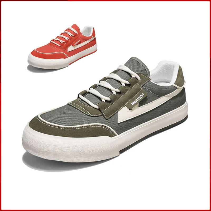 2024 New Men's Trendy Classic Versatile Casual Canvas Shoes Size 34-44 Lace Up Women Green Casual Shoes Tenis Hombres