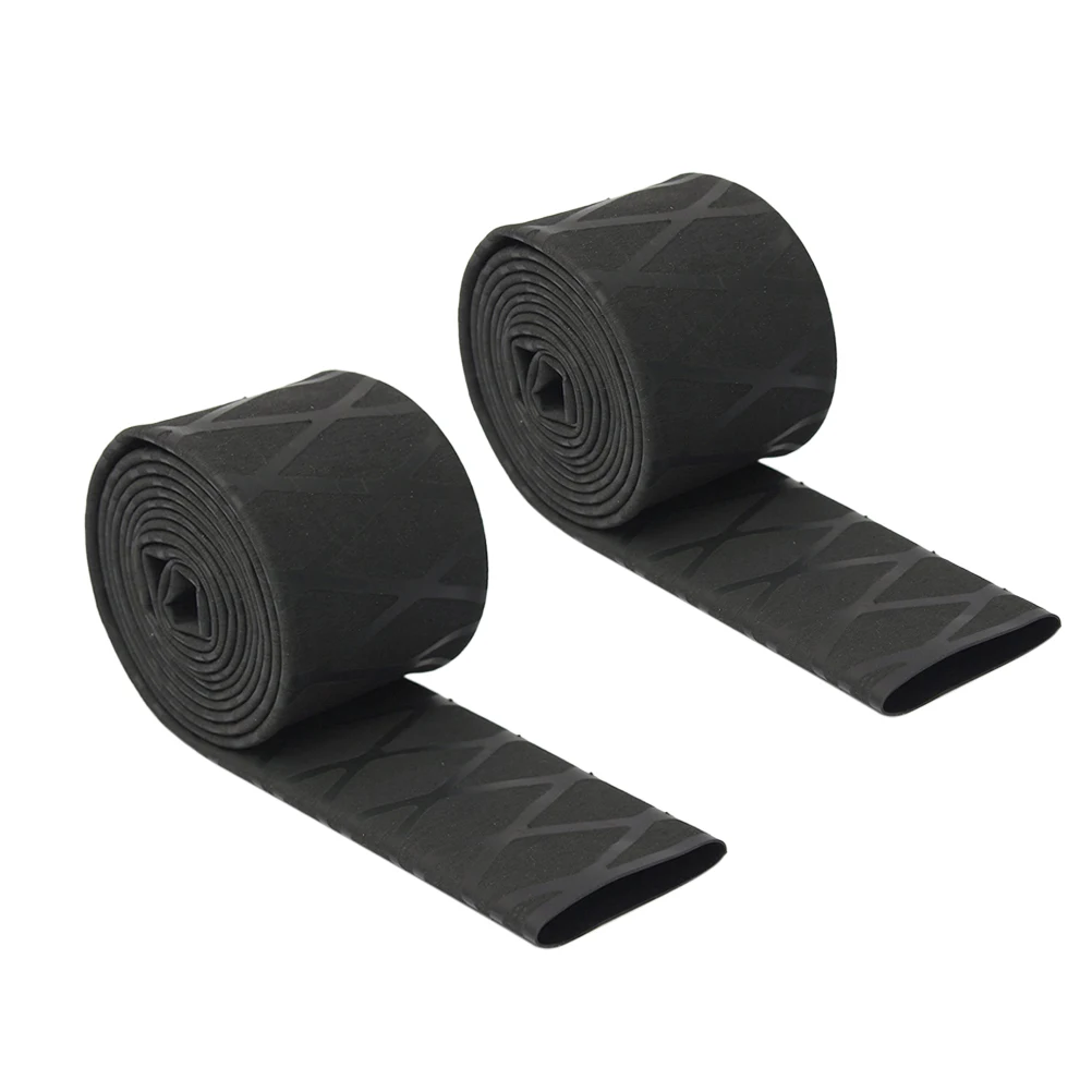 

Heat Shrink Non-Slip Tube Insulation Waterproof Grip Case for Fishing Rod Racket Handle Black Non-Slip Tube Heat Shrink Tubing