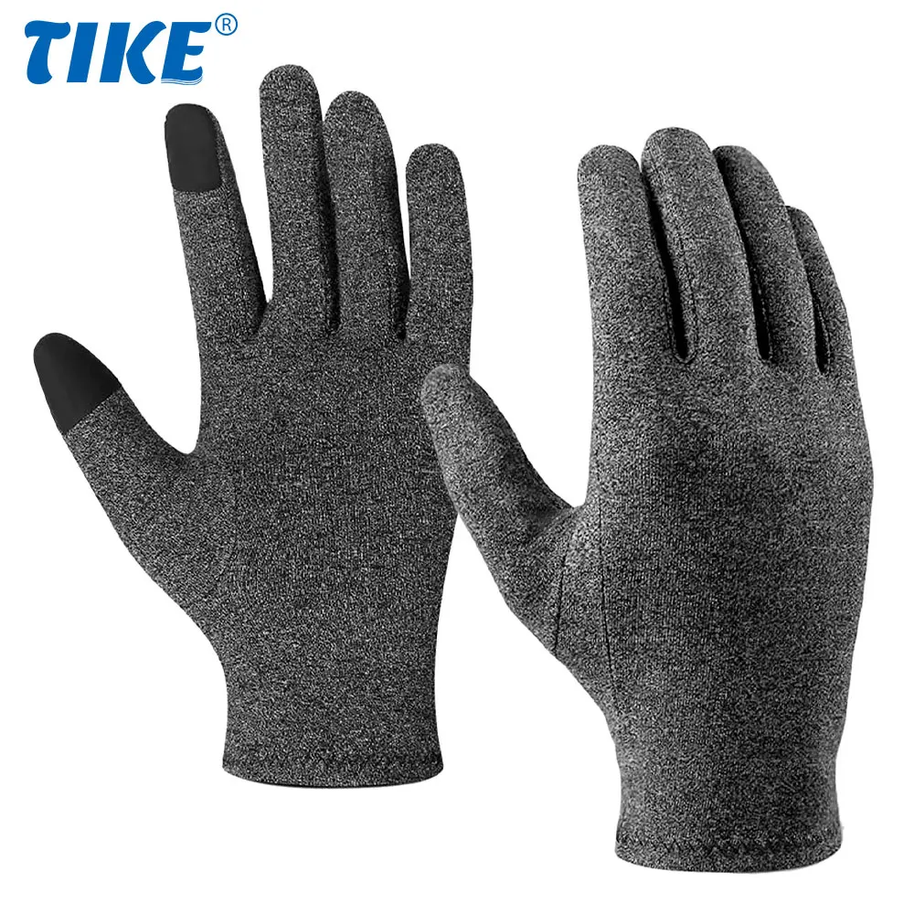 Arthritis Gloves, Full Hand Compression Touchscreen Finger for Carpal Tunnel,Flexible Wrist and Thumb Pressure Relief for Typing