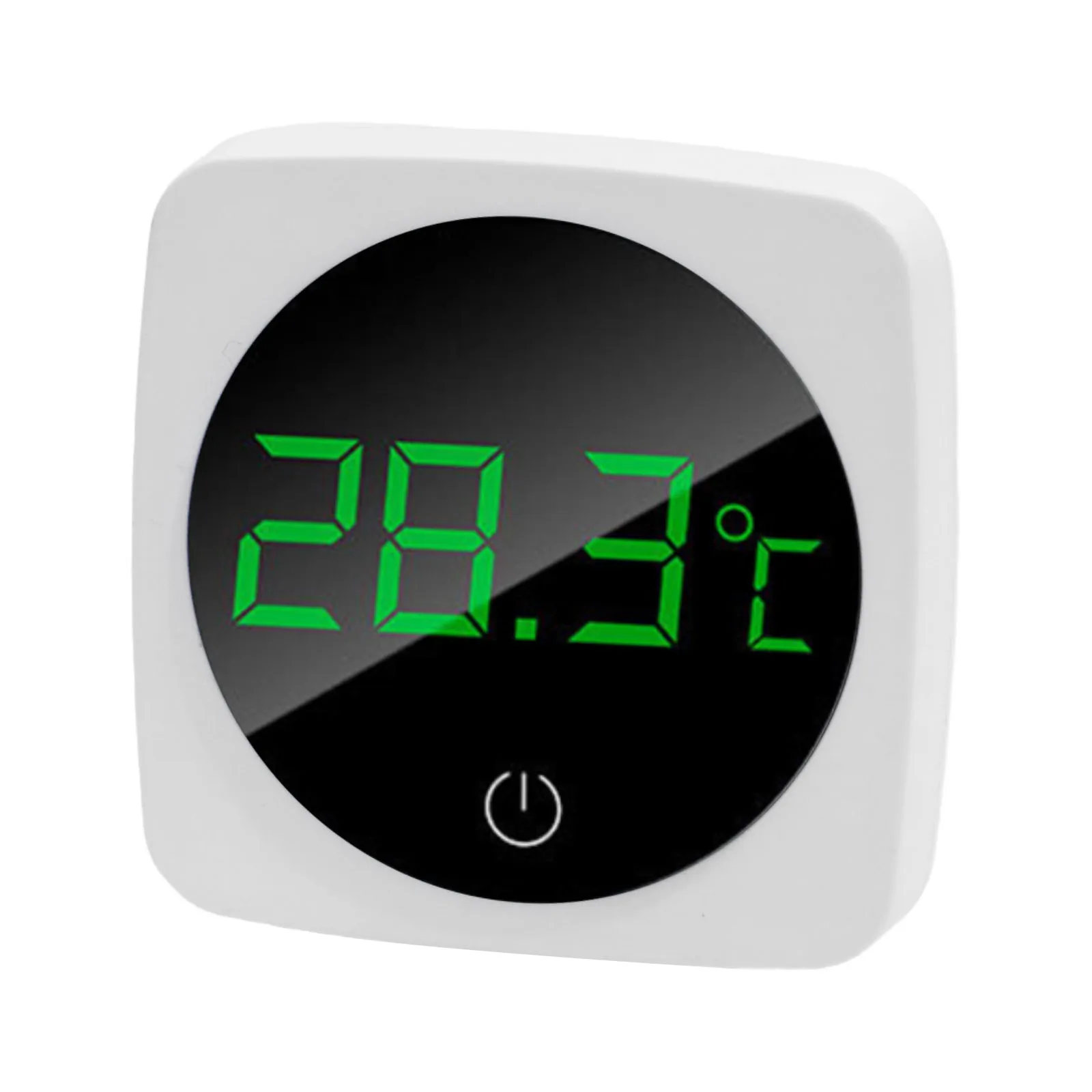 

Аквариумный термометр, светодиодный измеритель температуры воды, домашний аквариум, 43*43 мм, АБС-материал, встроенный аккумулятор, монитор для аквариума