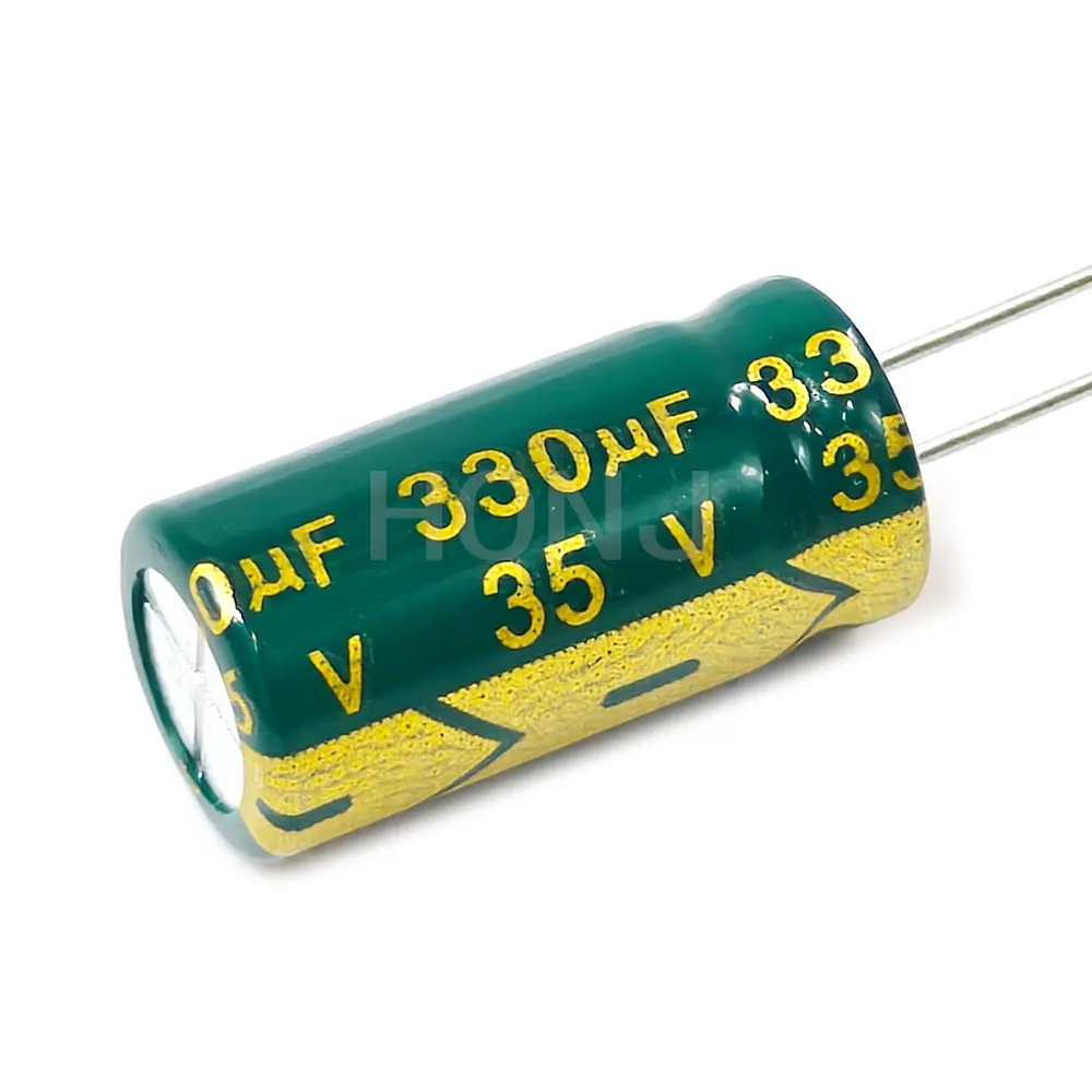

10 шт. 35V330uf 8X16mm алюминиевый электролитический конденсатор 330uf35v 35v 330uf 35V 330mf 35vdc 330MFD 35v330mf 330mf35v ±20%
