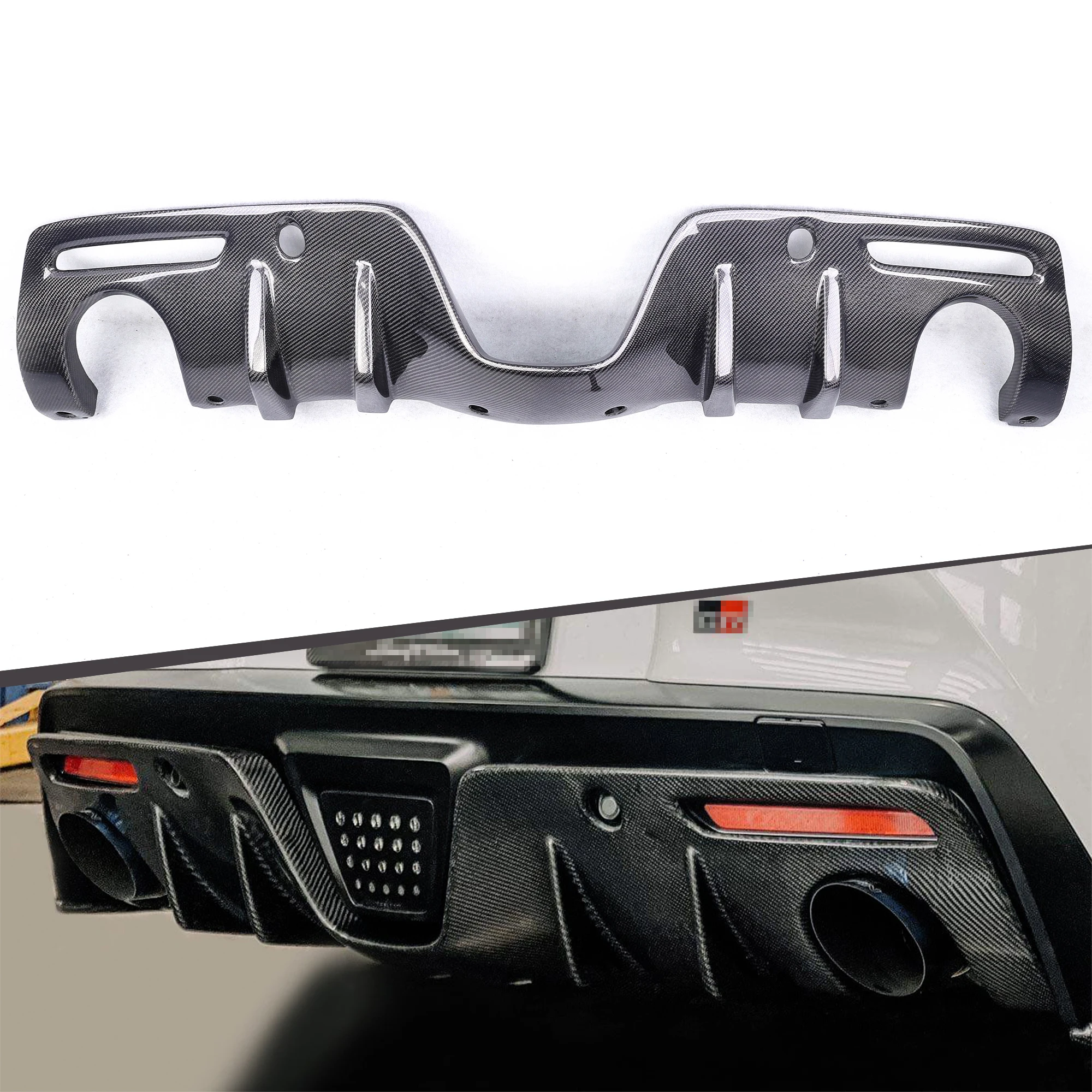 

Aimgain Style Carbon Fiber Body Kits Bumper for Toy ota Supra A90 MKV MK5 Rear Diffuser 2019+