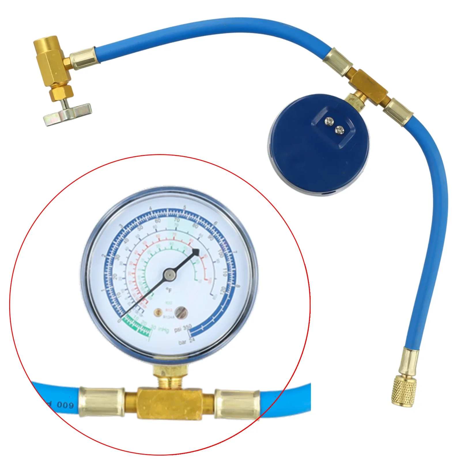 

High Quality BPV 31 Piercing Tap Valve Kit with R134a Charging Hose and Gauge for Quick and Efficient Recharging