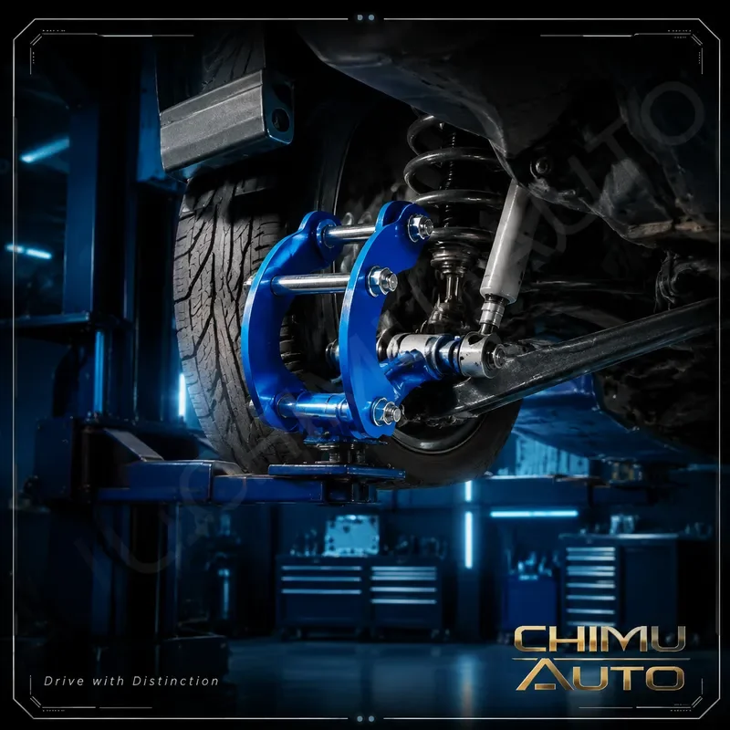 【CHIMU AUTO】 Reinforced Steel Lifting Ear Shock Absorber Pad for Jiangling Yuhu 5 7 9 Pickup Truck Suspension Heightening